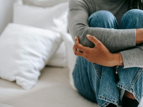 https://www.pexels.com/photo/woman-in-desperate-and-anxiety-sitting-alone-5699860/